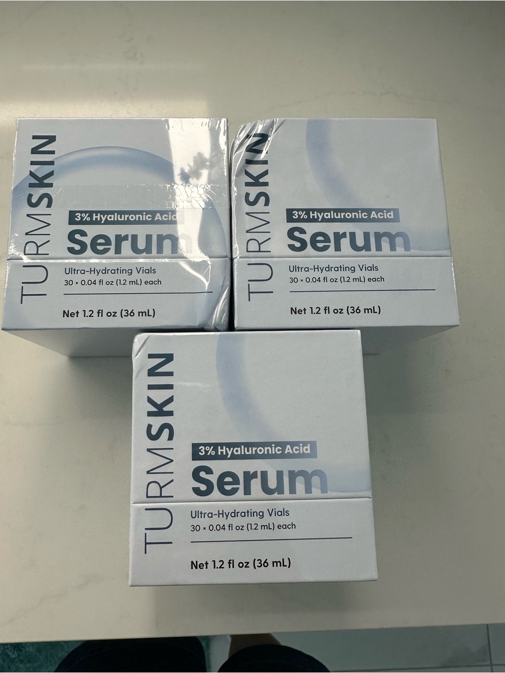 3% Hyaluronic Acid Serum - Hydrating Vials - 3 packages